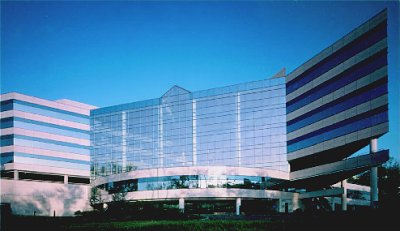 200 Summit Lake, where Fuji's headquarters will move next year. Courtesy of Reckson Associates Realty Corp., with modifications by Michael R. Tomkins.