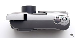 Olympus' Camedia D-520 digital camera. Copyright &copy; 2002, The Imaging Resource. All rights reserved.