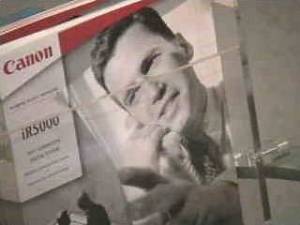 Canon's CeBIT booth in intimate detail. ;) Courtesy of Canon.