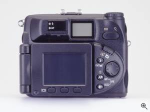 Nikon's Coolpix 5000 digital camera. Courtesy of Nikon Inc. Click for a bigger picture!