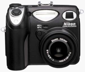 Nikon's Coolpix 5000 digital camera. Courtesy of Nikon Inc.