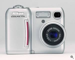 Nikon's Coolpix 775 digital camera. Courtesy of  Nikon Inc. Click for a bigger picture!