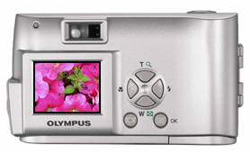 Olympus' Camedia D-230 digital camera. Courtesy of Olympus.