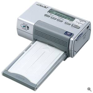 Sony's DPP-MP1 dye sublimation printer. Courtesy of Sony Electronics. Click for a bigger picture!