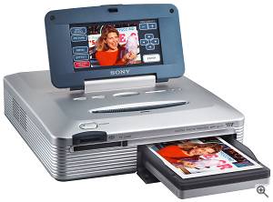 Sony's DPP-SV77 dye sublimation printer. Courtesy of Sony - click for a bigger picture!