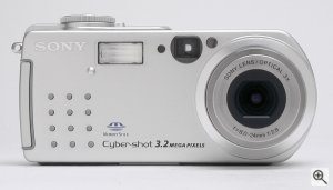 Sony's Cyber-shot DSC-P5 digital camera. Copyright © 2001 The Imaging Resource. All rights reserved. Click for a bigger picture!