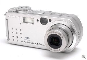 Sony's Cyber-shot DSC-P5 digital camera. Copyright © 2001 The Imaging Resource. All rights reserved. Click for a bigger picture!