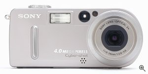 Sony's Cyber-shot DSC-P9 digital camera. Copyright &copy; 2002, The Imaging Resource. All rights reserved.