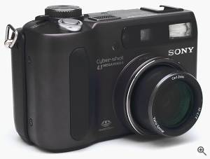 Sony's DSC-S85 digital camera. Copyright (c) 2001, The  Imaging Resource. All rights reserved. Click for a bigger picture!