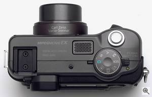 Sony's DSC-S85 digital camera. Copyright (c) 2001, The  Imaging Resource. All rights reserved. Click for a bigger picture!