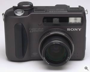 Sony's DSC-S85 digital camera. Copyright (c) 2001, The  Imaging Resource. All rights reserved. Click for a bigger picture!