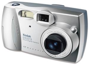 Kodak's EasyShare DX3215 Zoom digital camera. Courtesy of Eastman Kodak Co.