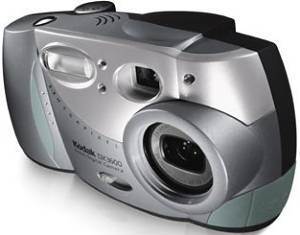 Kodak's DX3600 Zoom digital camera. Courtesy of Kodak.