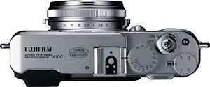 Fujifilm's FinePix X100 digital camera. Photo provided by Fujifilm Corp. Click for a bigger picture!