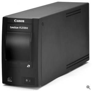 Canon's CanoScan FS2720U film scanner. Courtesy of Canon USA Inc. Click for a bigger picture!