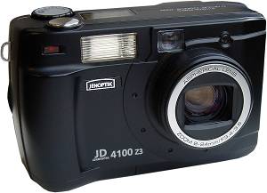 Jenoptik's JD 4100 z3 digital camera. Courtesy of Jenoptik Camera. Thanks to Steve's Digicams for providing us with this photo. Click for a bigger picture!