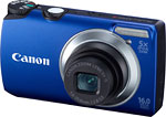 Canon PowerShot A3300 IS digital camera. Photo courtesy of Canon USA.