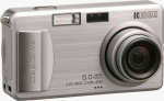 Ricoh's Caplio R2 digital camera. Courtesy of Ricoh, with modifications by Michael R. Tomkins.