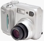 Nikon's Coolpix 4300 digital camera. Copyright &copy; 2002, The Imaging Resource. All rights reserved.