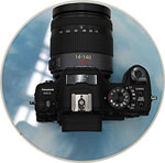 Panasonic's DMC-G HD prototype. Copyright ©2008, Imaging Resource. All rights reserved.