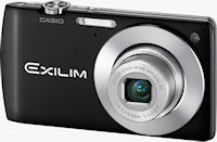 Casio's EXILIM Card EX-S200 digital camera. Photo provided by Casio Computer Co. Ltd.