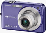 Casio's EXILIM EX-Z1050 digital camera. Courtesy of Casio, with modifications by Michael R. Tomkins.