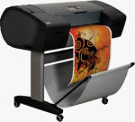 Hewlett Packard's Designjet Z2100 and Z3100 Photo Printers. Courtesy of HP, with modifications by Michael R. Tomkins.