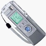 Aiwa'a IC-DP200 'Eye Recorder'. Courtesy of Aiwa Co. Ltd., with modifications by Michael R. Tomkins.