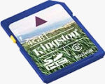 Kingston's 4GB SDHC card. Courtesy of Kingston, with modifications by Michael R. Tomkins.