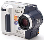 Sony's Mavica MVC-FD92 digital camera. Copyright (c) 2001, The Imaging Resource. All rights reserved.