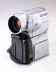 Panasonic's NV-EX21 digital still camera / digital video camcorder combo. Courtesy of Matsushita Electronic Industrial Co. Ltd.
