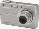 Pentax's Optio T30 digital camera. Courtesy of Pentax, with modifications by Michael R. Tomkins.