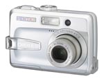 Pentax's Optio E10 digital camera. Courtesy of Pentax, with modifications by Michael R. Tomkins.