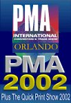 The PMA 2002 Show logo. Click here to visit our PMA coverage!