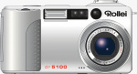 Rollei's dr5100 digital camera. Courtesy of Rollei, with modifications by Michael R. Tomkins.