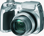 Olympus' SP-510 UltraZoom digital camera. Courtesy of Olympus, with modifications by Michael R. Tomkins.