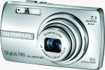 Olympus' Stylus 740 digital camera. Courtesy of Olympus, with modifications by Michael R. Tomkins.