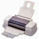 Epson's Stylus Photo 1290, front right quarter view. Courtesy of Epson Germany.