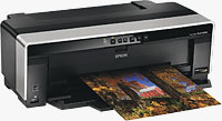 The Epson Stylus Photo R2000 13-inch photo printer. Photo provided by Epson America Inc.