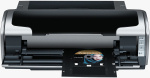 Epson's Stylus Photo R1800 photo printer. Courtesy of Epson, with modifications by Michael R. Tomkins.