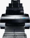 Epson's Stylus Pro 3800 photo printers. Courtesy of Epson, with modifications by Michael R. Tomkins.