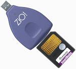 Microtech's ZiO! Smartmedia card reader. Courtesy of Microtech.