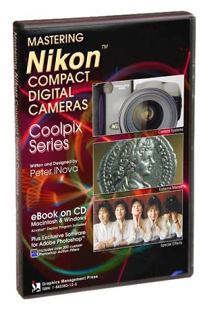 The 'Mastering Nikon Compact Digital Cameras v3.0' CD case. Courtesy of Peter iNova.