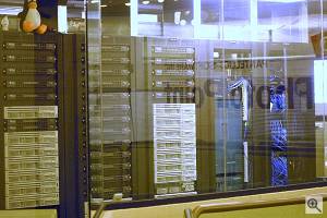Pantellic Software's server room. Courtesy of Andrew Murphy, used by permission.  Click for a bigger picture!