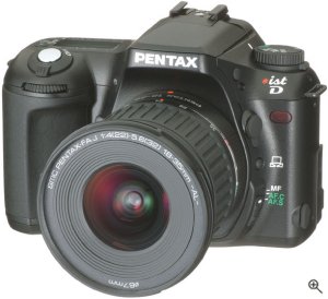 Pentax's *ist D digital SLR. Image provided by Yamada Kumio / digitalcamera.jp. Used by permission.