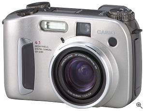 Casio QV4000 digital camera. Courtesy of Casio. Click for a bigger picture!