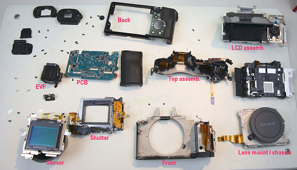 Sony A7R Teardown