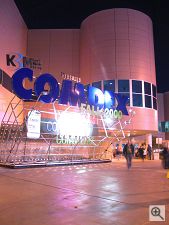 The Comdex Fall 2000 logo outside the Las Vegas Convention Center... Copyright (c) 2000, Michael R. Tomkins, all rights reserved. Click for a bigger picture!