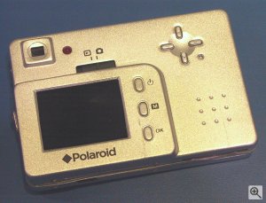 Polaroid's PhotoMAX PDC 1075 digital camera. Copyright (c) 2003, Michael R. Tomkins. Click for a bigger picture!
