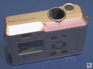 Polaroid's PhotoMAX PDC 3150 digital camera. Copyright (c) 2003, Michael R. Tomkins. Click for a bigger picture!